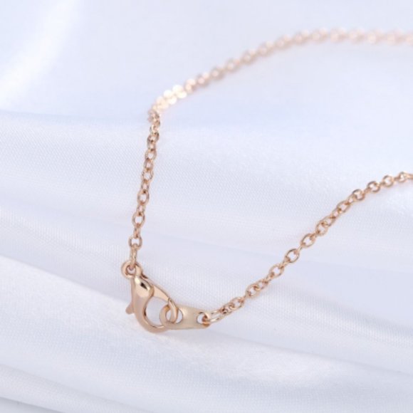 Minimalist "Good Karma" Circle Boho Charm Necklace - Picture 7 of 10